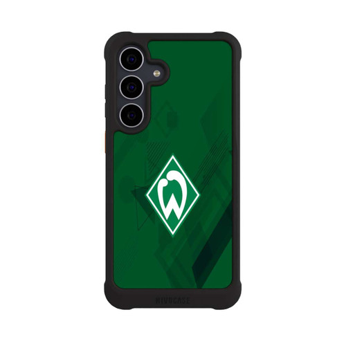 Samsung Galaxy S25 FE NIVOmax Grüne Grafikelemente - Werder Bremen