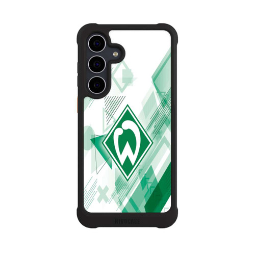 Samsung Galaxy S25 FE NIVOmax Weiße Grafikelemente - Werder Bremen