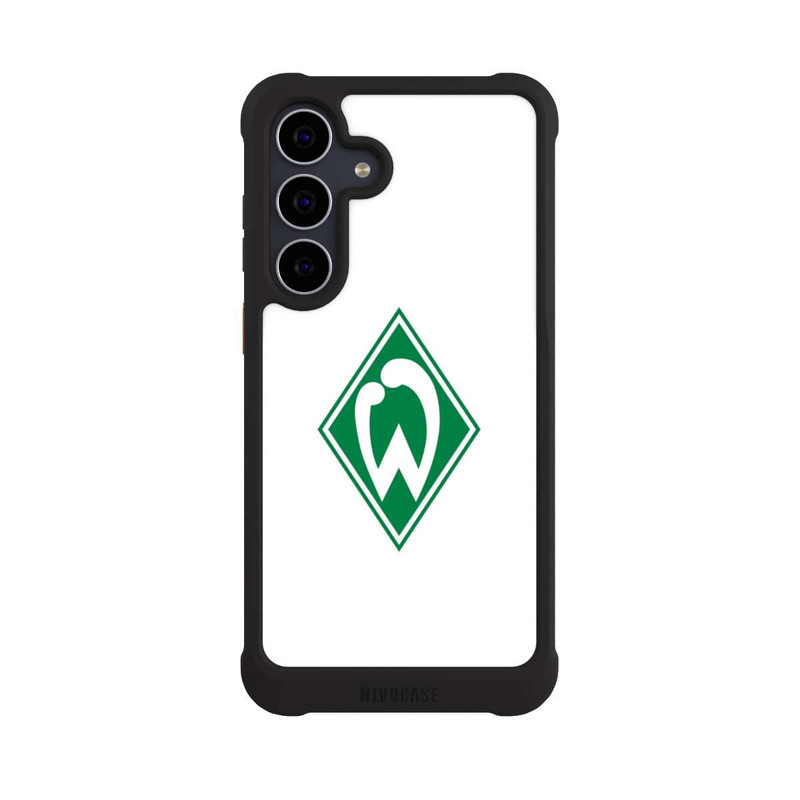 Galaxy S25 FE NIVOmax Logo auf Weiß - Werder Bremen