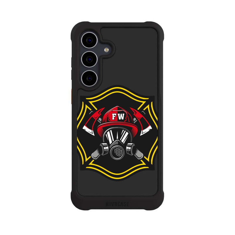 Galaxy S25 FE NIVOmax Feuerwehr Wappen