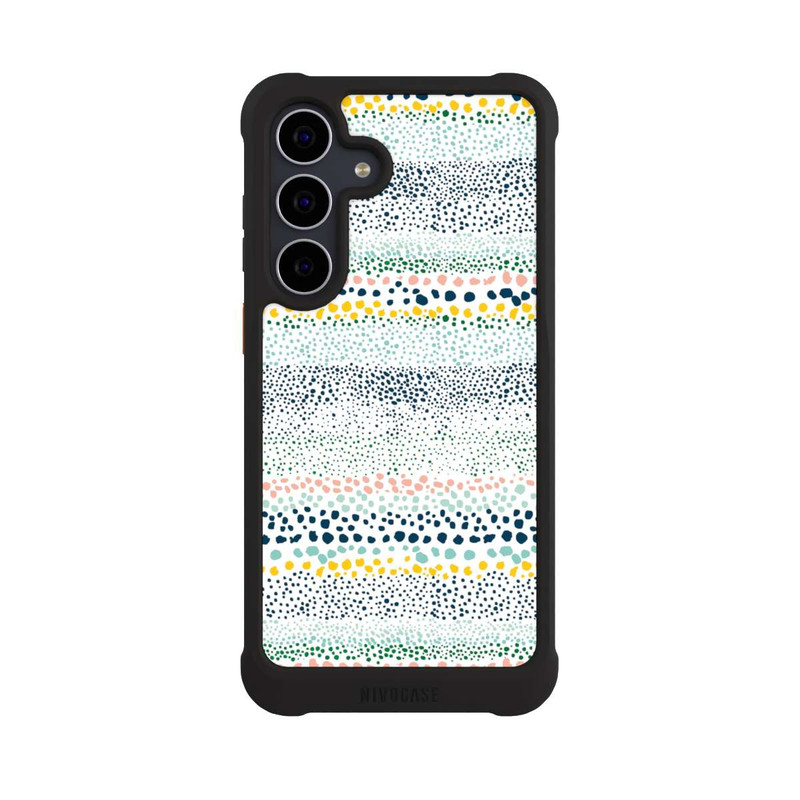 Galaxy S25 FE NIVOmax Little Dots Textured White