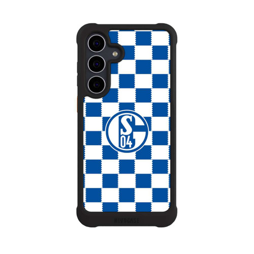 Samsung Galaxy S25 FE NIVOmax Muster Schalke 04
