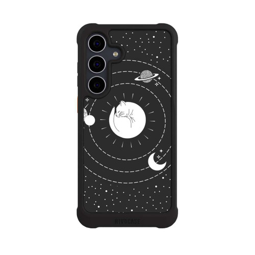 Samsung Galaxy S25 FE NIVOmax Katze und Mond