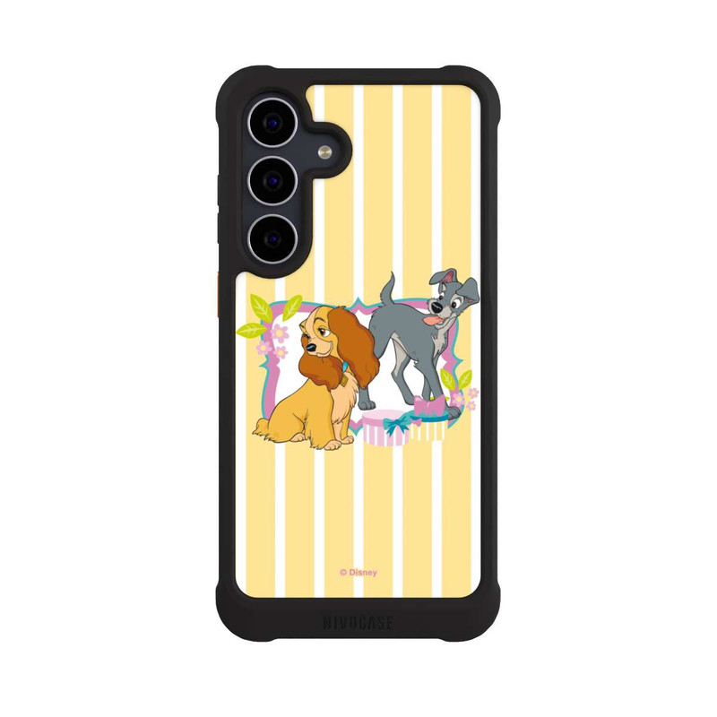Galaxy S25 FE NIVOmax Lady And The Tramp Frame yellow