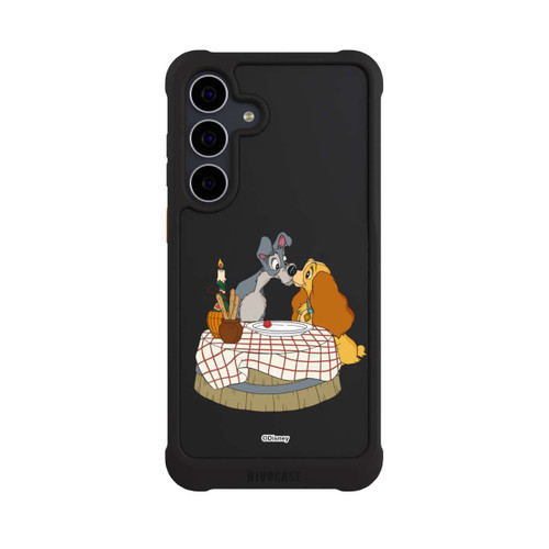 Samsung Galaxy S25 FE NIVOmax La Belle et la Bête Bisous Transparent