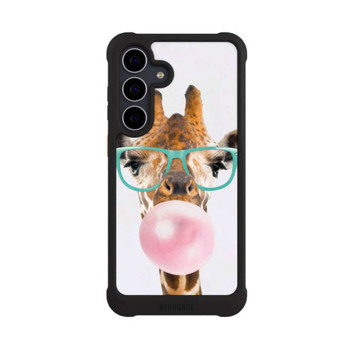 Samsung Galaxy S25 FE NIVOmax Giraffe mit Kaugummi
