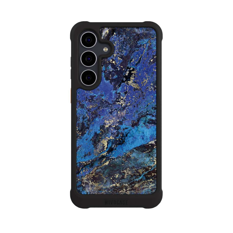 Galaxy S25 FE NIVOmax Lapislazuli blau und gold