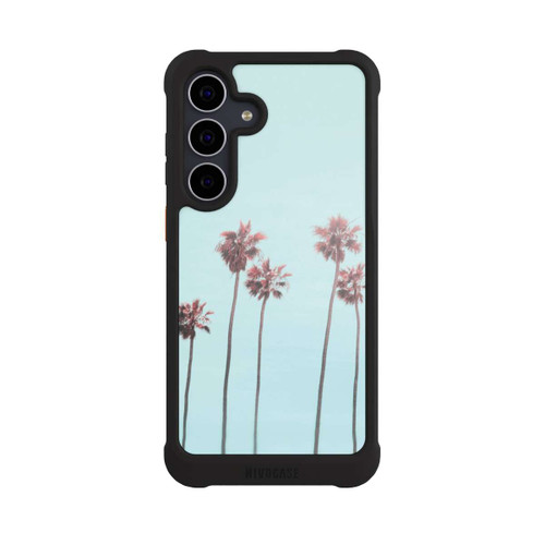 Samsung Galaxy S25 FE NIVOmax Hellrosa Strandpalme Paradies