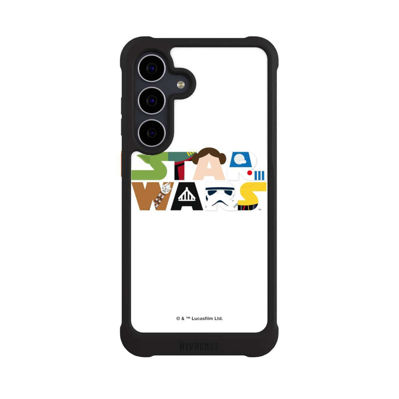 Galaxy S25 FE NIVOmax Star Wars Comic Logo