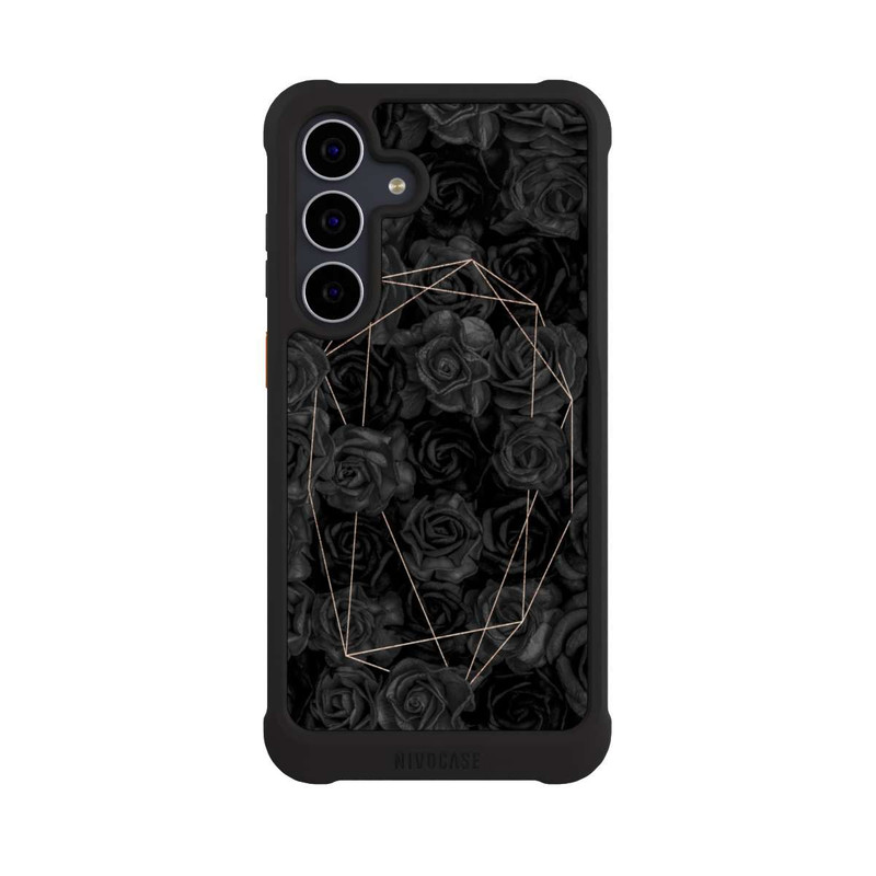Galaxy S25 FE NIVOmax Schwarze Rosen