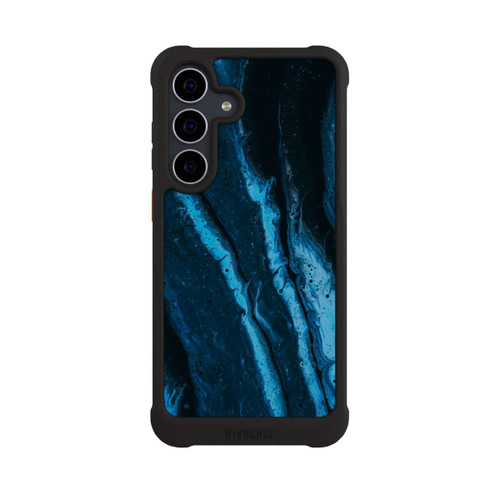 Samsung Galaxy S25 FE NIVOmax Blue oil texture