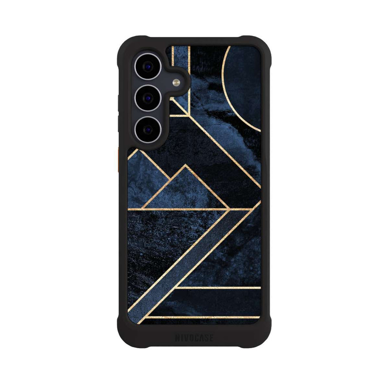 Galaxy S25 FE NIVOmax Modern Wild Gold Print