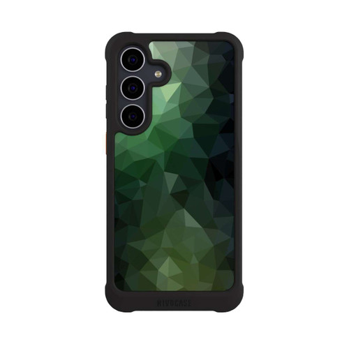 Samsung Galaxy S25 FE NIVOmax Polygonal Mosaic Green
