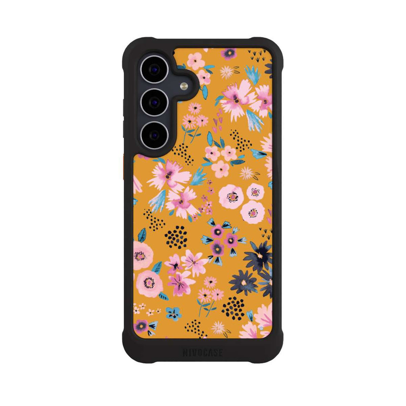Galaxy S25 FE NIVOmax Little Flowers Mustard