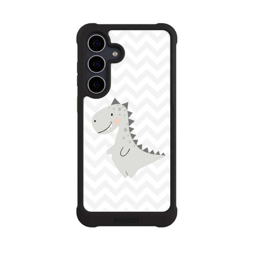 Samsung Galaxy S25 FE NIVOmax Grauer Dino
