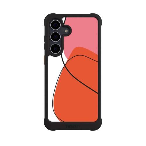 Samsung Galaxy S25 FE NIVOmax Meine orangefarbene Kunst
