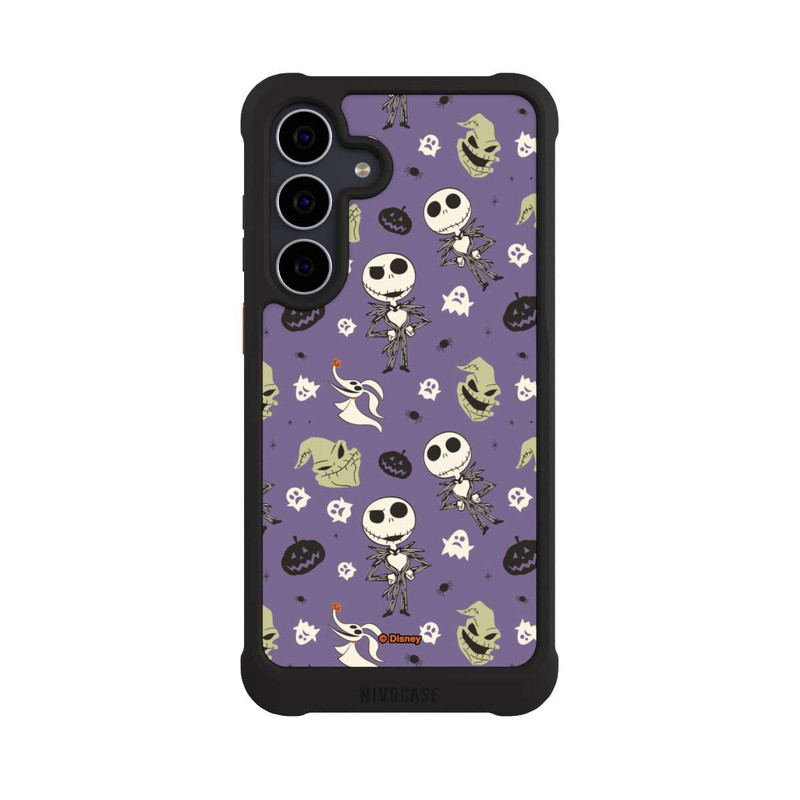 Galaxy S25 FE NIVOmax L'etrange Noël de Monsieur Jack Violet