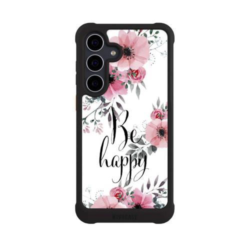 Samsung Galaxy S25 FE NIVOmax Be Happy Blumen