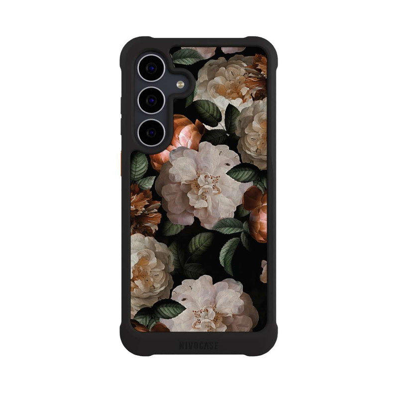 Galaxy S25 FE NIVOmax Tapete mit Kupferrosen