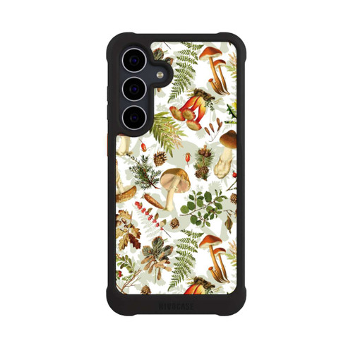 Samsung Galaxy S25 FE NIVOmax Pilzmuster Weiß