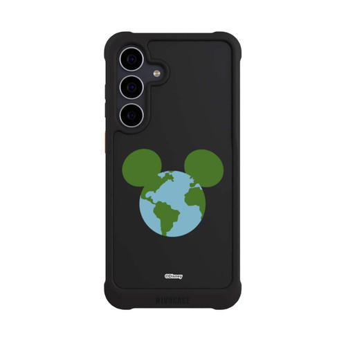 Samsung Galaxy S25 FE NIVOmax Micky Erdkugel Transparent