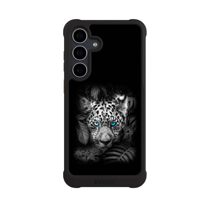 Galaxy S25 FE NIVOmax Jaguar Schwarz Dschungel