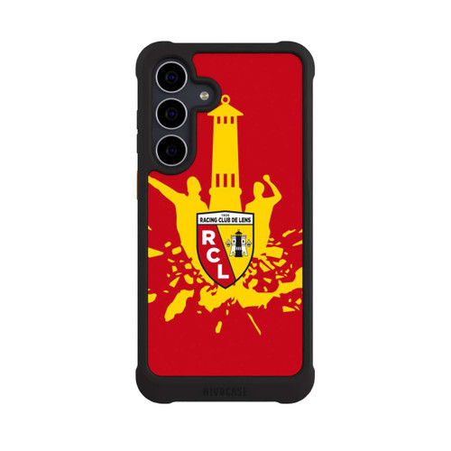 Samsung Galaxy S25 FE NIVOmax Tour RCL jaune sur rouge