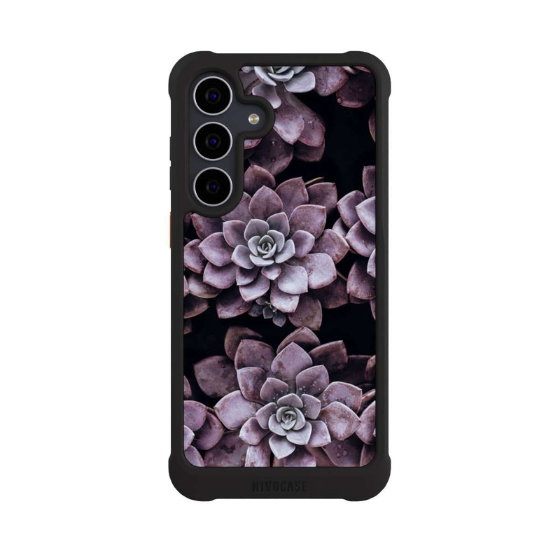 Galaxy S25 FE NIVOmax Sukkulenten Violett
