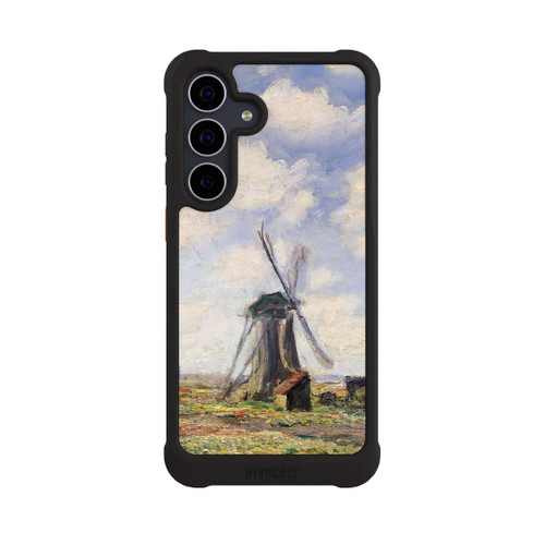 Samsung Galaxy S25 FE NIVOmax Tulpenfelder mit der Rijnsburger Windmühle von Claude Monet