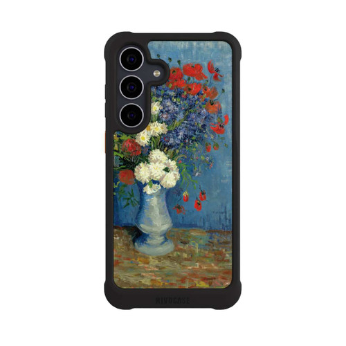 Samsung Galaxy S25 FE NIVOmax Stillleben Vase mit Kornblumen und Mohnblumen von Vincent Van Gogh