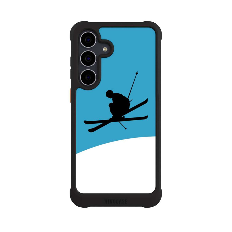 Galaxy S25 FE NIVOmax Ski Illustration