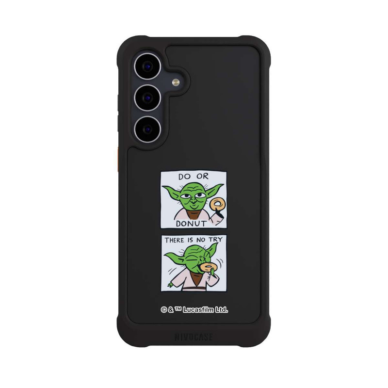 Galaxy S25 FE NIVOmax Yoda Comic Donut