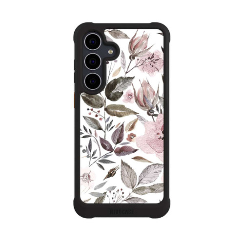 Samsung Galaxy S25 FE NIVOmax Aquarell braune Rosenblüten
