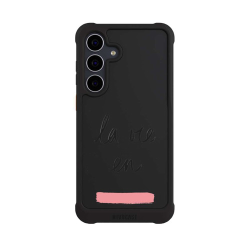 Samsung Galaxy S25 FE NIVOmax La vie en Rosa Transparent