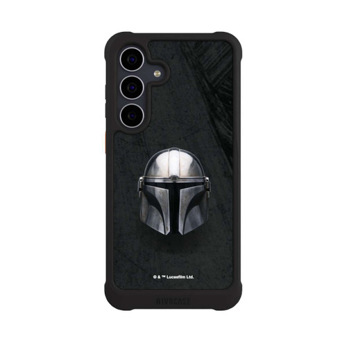Samsung Galaxy S25 FE NIVOmax Schwarzer Mandalorianer Helm