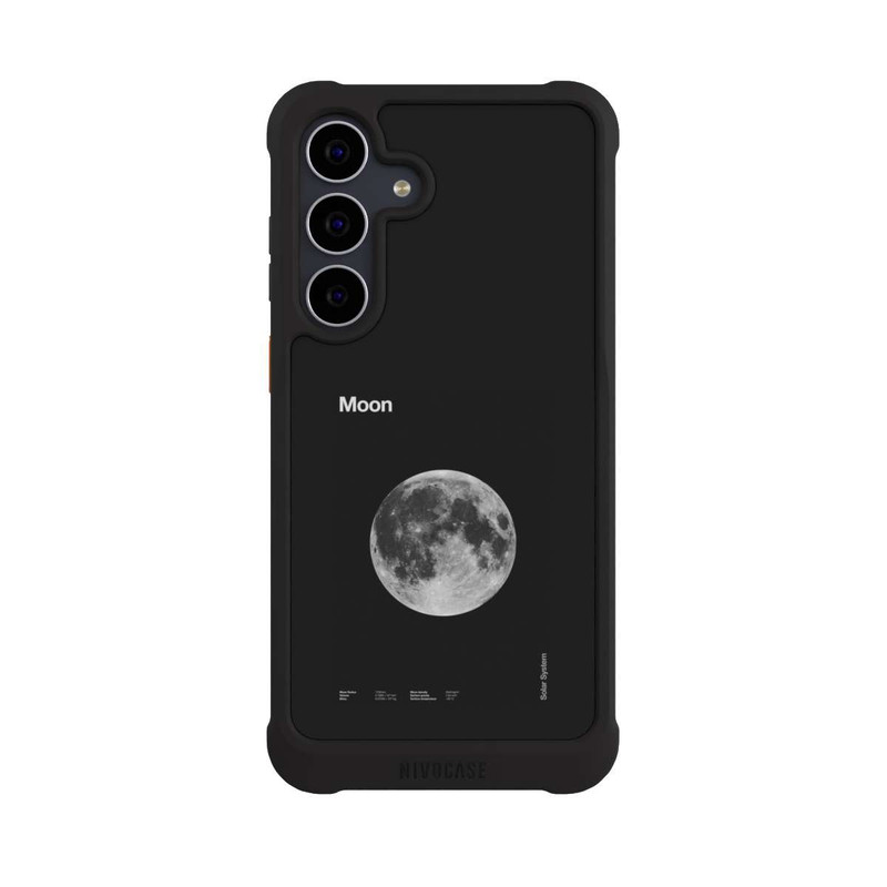 Galaxy S25 FE NIVOmax Solar System Mond
