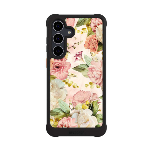 Samsung Galaxy S25 FE NIVOmax Flower Frame Peonies beige