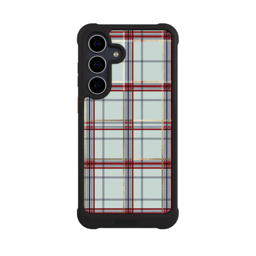 Samsung Galaxy S25 FE NIVOmax Tartan Blau