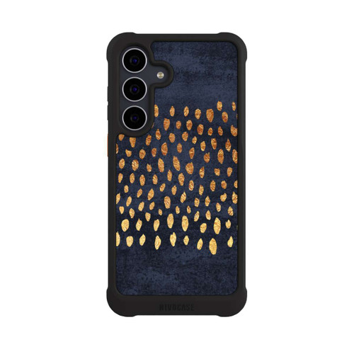 Samsung Galaxy S25 FE NIVOmax Or &amp; Bleu Pattern