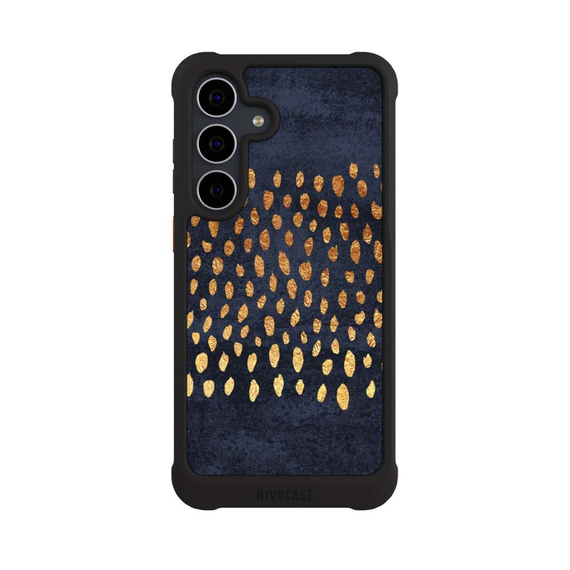 Galaxy S25 FE NIVOmax Pattern Play-Gold and Navy