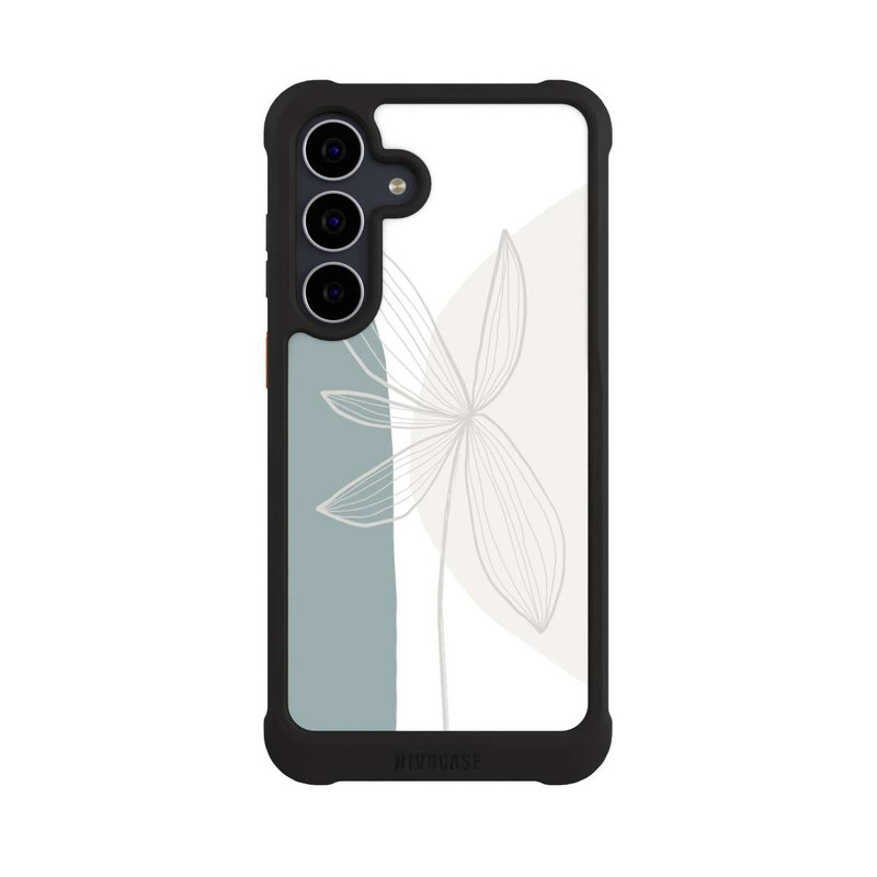 Galaxy S25 FE NIVOmax Blumen und Formen Nr. 3 - Anastasia Sawall