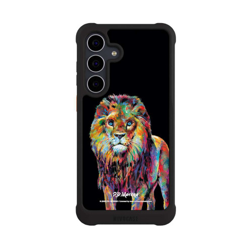 Samsung Galaxy S25 FE NIVOmax Löwe Bunte Kunst von P.D. Moreno
