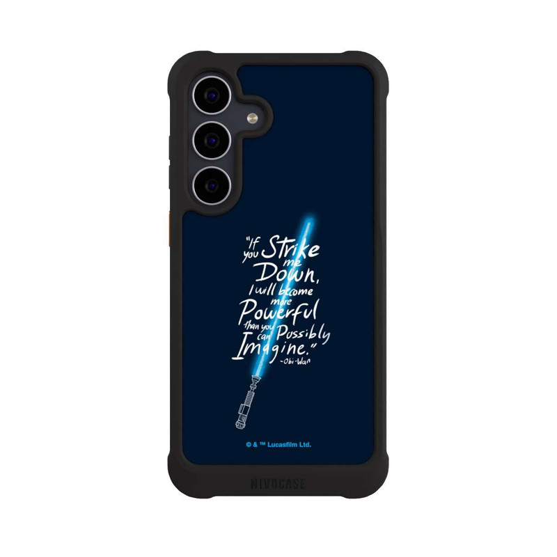 Galaxy S25 FE NIVOmax Zitat Obi Wan