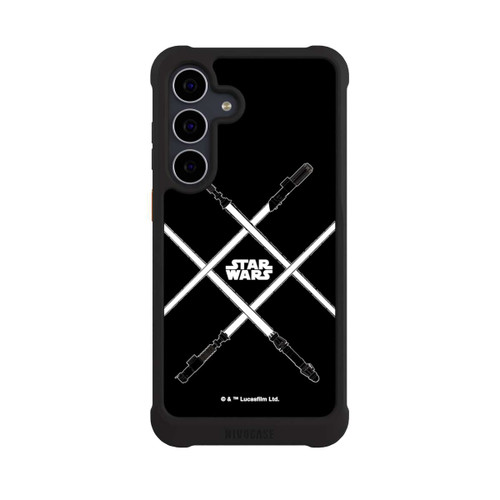 Samsung Galaxy S25 FE NIVOmax Lichtschwerter Schwarz