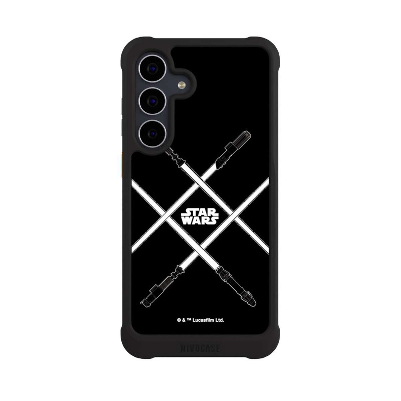 Galaxy S25 FE NIVOmax Lichtschwerter Schwarz