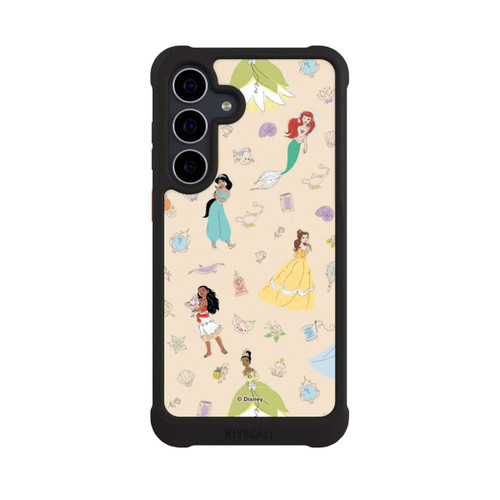 Samsung Galaxy S25 FE NIVOmax Princess Pattern Beige Disney Princess