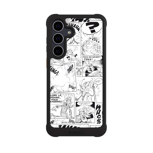 Samsung Galaxy S25 FE NIVOmax BD Astérix Blanc &amp; Noir