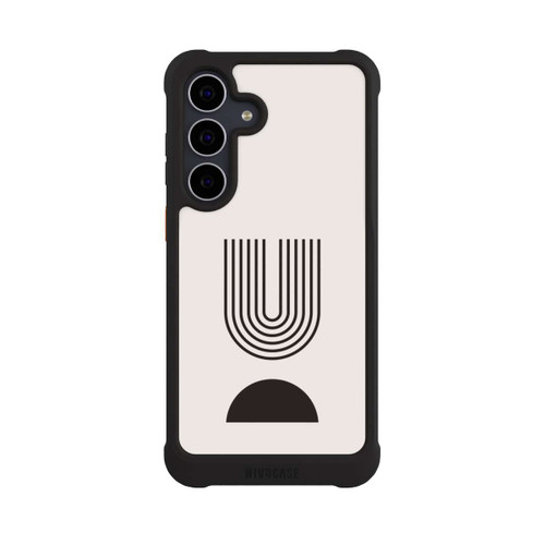 Samsung Galaxy S25 FE NIVOmax Moderne Kunst Schwarze Linien