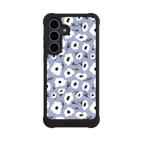 Samsung Galaxy S25 FE NIVOmax Blumenmuster Lila
