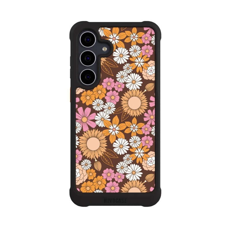 Galaxy S25 FE NIVOmax Vintage Boho Blumen